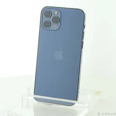 〔中古品〕 iPhone12 Pro 256GB パシフィックブルー MGMD3J／A SIMフリー【352】