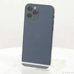 〔中古品〕 iPhone12 Pro 512GB パシフィックブルー MGMJ3J／A SIMフリー【377】