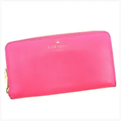 【最大30％OFF】ケイトスペード Kate Spade 長財布 ピンク レディース 中古