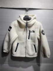 THE NORTH FACE ザノースフェイス キッズ 白 ボア フリース
