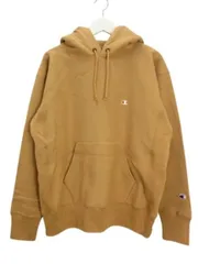 チャンピオン CHAMPION リバースウィーブ スウェット プルオーバー パーカー フーディー L キャメル REVERSE WEAVE HOODED SWEATSHIRT トップス