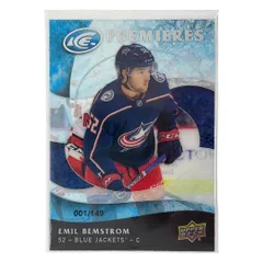 UPPER DECK NHLカード ICE EMIL BEMSTROM BLUE JACKETS /149 #29 送料無料 中古 IT1
