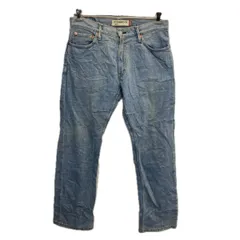Levi's 505 デニムパンツ W33 ライトブルー リーバイス ジップアップ アメカジ ジーンズ デニム コットン 2512-342