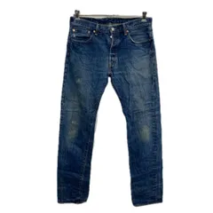 メキシコ製 Levi's 501 デニムパンツ ブルー リーバイス ボタンフライ アメカジ ジーンズ デニム コットン 2512-343