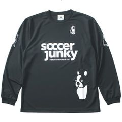 Mサイズ サッカージャンキー トレーニングトップ ブラック - メルカリ