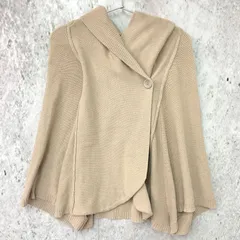 HONEYSUCKLE ROSE ハニーサックルローズ フード ニット ボレロ ベージュ Mサイズ 〇◇のサムネイル