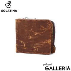 ソラチナ 二つ折り財布 メンズ レディース ブランド SOLATINA 財布 本革 レザー ホースレザー 札 カード入れ 小銭入れあり 二つ折 コンパクト シンプル カジュアル おしゃれ 大人 NASHIKA series SW-60203のサムネイル