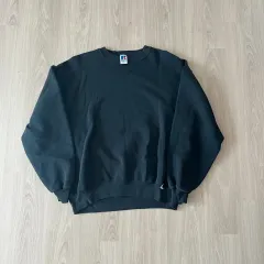 2XL 90s ヴィンテージ ラッセル スウェットシャツ スウェットシャツ ブラック