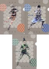 【中古】クリアファイル 結印ver. A4クリアファイルセット(3枚組) PALE TONE series 「NARUTO -ナルト- 疾風伝」