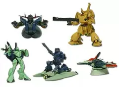 【中古】トレーディングフィギュア 全5種セット 「ガシャポンEX HGシリーズ ガンダムメカセレクション4」