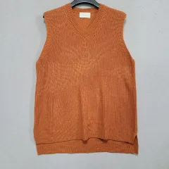 ODDINARY Vネック ニット ベスト メンズ105 ㅡ1215