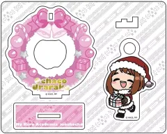 【新品】アクリルスタンド・アクリルパネル 麗日お茶子 クリスマスmochocho アクリルスタンド 「僕のヒーローアカデミア」