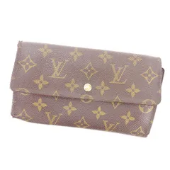 【最大30％OFF】ルイ・ヴィトン LOUIS VUITTON 長財布 モノグラム ポルトトレゾールインターナショナル ブラウン レディース 中古