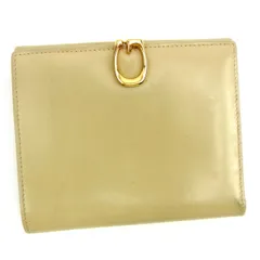 【最大30％OFF】グッチ GUCCI 二つ折り財布 Ｇクリップ ベージュ レディース 中古