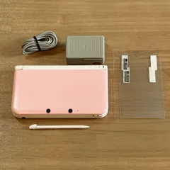 12-040 ニンテンドー3DS LL ピンク×ホワイト