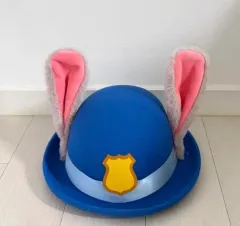 上海ディズニーランド Zootopia ジュディ 帽子 コスプレ
