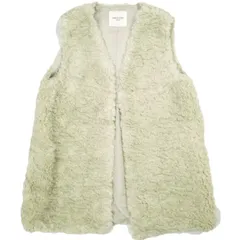 FREAK'S STORE フリークスストア 22AW WEB限定 フェイクファーベスト 1356248900052 Free ナチュラル ジレ ボア トップス g24560