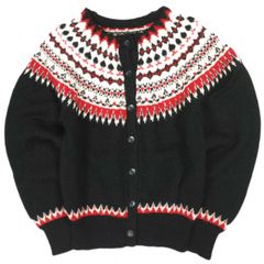 新品 kolor カラー 24SS 日本製 ノルディック柄ショートスリーブニット