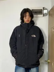 THE NORTH FACE ザノースフェイス ブラック ブラック GORE-TEX ゴアテックス サミット ウィンドブレーカー XL