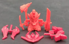 バンダイ 17 SDガンダムR 新凰頑駄無 赤色