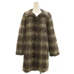 メイソングレイ MAYSON GREY コート ロング ステンカラー 比翼 茶色 ブラウン系 2