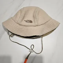THE NORTH FACE ザノースフェイス ボア バケットハット 帽子 アイボリー 56cm