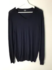 【UNIQLO】Vネックセーター サイズXL