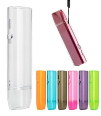 GUANSTD加熱式たばこ用ケース、iqos iluma one/イルマ i ワンに適用する 透明ケース。アイコスイルマ ワン対応 ケース 全面保護 耐衝撃 傷つけ防止 持ち運び便利 ストラップ付（クリア）