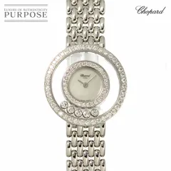 ショパール Chopard ハッピーダイヤモンド 20/9064 1004 2重ダイヤベゼル 5P ムービングダイヤ 金無垢 クォーツ Happy Diamonds 90302274のサムネイル