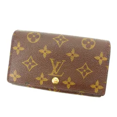 【最大30％OFF】ルイ・ヴィトン LOUIS VUITTON 長財布 モノグラム ポルトモネビエトレゾール ブラウン レディース 中古