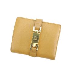 未使用】ポロラルフローレン 三つ折り財布 キャメル ラウンドジップ