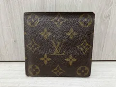 LOUIS VUITTON／モノグラム CA0093／ポルトフォイユ・マルコ 二つ折り財布 ブラウン 