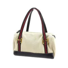 【最大30％OFF】ケイトスペード Kate Spade ハンドバッグ ロゴ ベージュ×ブラック×レッド系 レディース 中古