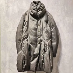 希少　マリテフランソワジルボーダウンジャケット フード付きグレー　L　レディース 中古・古着通販】MARITHE+FRANCOIS GIRBAUD (マリテフランソワジルボー