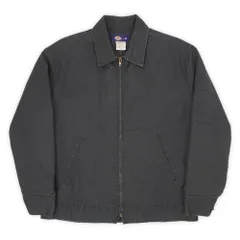 ディッキーズ Dickies 00s 2000年代 アイゼンハワージャケット ワークジャケット 定番 無地 874 TCツイル USA ヴィンテージ アメリカ 古着 メンズ ブルゾン ブラック / 黒 L【中古】