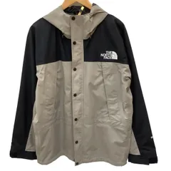 ♪♪THE NORTH FACE ザノースフェイス マウンテンライトジャケット SIZE L NP11834 ベージュ×ブラック