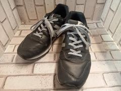 美品 26㎝△new balance ニューバランス 500 スニーカー 黒 - メルカリ