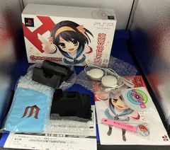 [Software not included, bonus items only] The Promise of Haruhi Suzumiya Super Premium Box: Case, Headphones (sponge deteriorated), Pouch, Mikuru Strap, Poster Stand