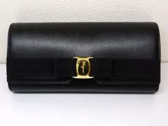Alessandro Gherardi ブラックレザー長財布 - メルカリ