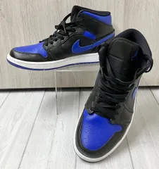 NIKE AIR JORDAN 1 MID 554724-068 ナイキ スニーカー 27.0cm US9 UK8 ブルー ブラック