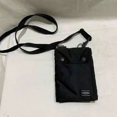 PORTER ショルダーバッグ タンカー トラベルケース ブラック ポーター 