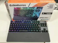 現状お渡し品 steelseries KB-00012 ゲーミングキーボード USB OLEO SMART DISPLAY PC MAC XBOX ONE PS4 KEYBORD LAYOUT日本語