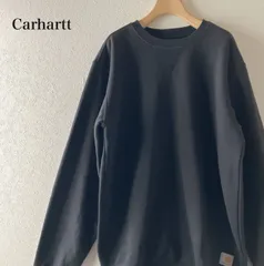 Carhartt カーハート スウェット トレーナー ORIGINAL FIT S表記 実寸M〜L相当 WORKWEAR ロゴ 黒 ブラック 裏起毛 メキシコ製　M〜L相当 ユニセックス