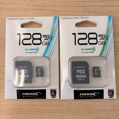 【2枚纏め売り】128GB Class 10 microSDXCカード