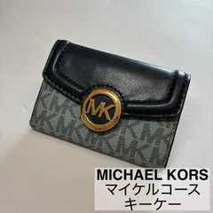 MICHAEL KORS/マイケルコース/キーケース/6連キーケース/レザー/ネイビー×ブルー　　　【SH57】