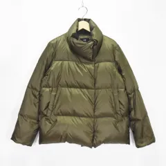 23区 オンワード樫山 レディース 38 Mサイズ ミドル丈 ダウンジャケット ダウンコート アウター コート 深緑 オリーブ グリーン カーキ