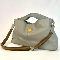 ATAO アタオ エルヴィ 2Way バッグ ハンド ショルダー グレー レザー 上品デザイン 人気モデル レディース 斜め掛け 通勤 お出かけ 送料無料 匿名配送