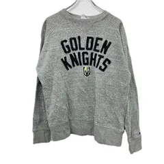 Champion ロゴスウェット XL グレー チャンピオン トレーナー クルーネック 裏地起毛 霜降り 秋物 冬物 a712-6202