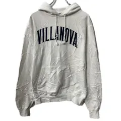 Champion プリントスウェット パーカー S ホワイト チャンピオン 裏起毛 フーディー プルオーバー トップス 秋物 a712-6214