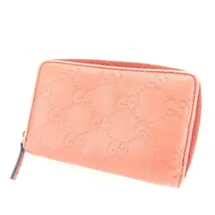 【最大30％OFF】グッチ GUCCI コインケース グッチシマ ピンク レディース 中古